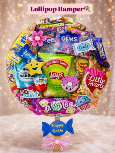 Lollipop hamper for Rakhi celebrations