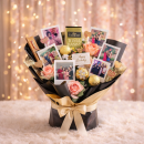 Luxury gift hamper with romantic gestures