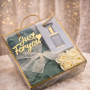 Golden Love Perfume and Gift Box Hamper