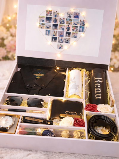 Luxury Memory Frame Premium Gift Hamper for Men